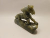 Horse Figurine Labradorite Gemstone Animal Stone Carving #O318