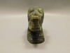 Elephant Carving Figurine Labradorite Carved Stone Animal #O446
