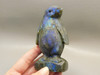 Penguin Figurine Labradorite 4 inch Gemstone Animal Carving #O80