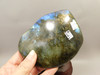 Dragon Labradorite Chinese Decor Hand-Carved Stone Carving #O355