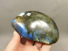 Dragon Labradorite Chinese Decor Hand-Carved Stone Carving #O355