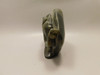 Elephant Figurine Labradorite 3 inch Carved Stone Animal #O17