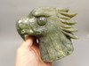 Eagle Head Figurine Bird Carving 4 inch Labradorite Gemstone #O10