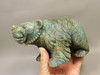 Bear Figurine Labradorite 5.5 inch Animal Stone Carving #O442