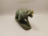Wolf Figurine Labradorite Stone Animal 7 inch Coyote Carving #O493