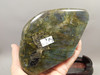 Dragon Labradorite Chinese Decor Hand-Carved Stone Carving #O357