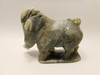Warthog Figurine Labradorite Hand Carved Stone Animal #O376