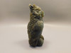Cockatoo Cockatiel Parrot Bird Labradorite Stone Animal Carving #O1
