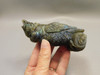 Cockatoo Cockatiel Parrot Bird Labradorite Stone Animal Carving #O1