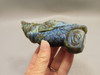 Cockatoo Cockatiel Parrot Bird Labradorite Stone Animal Carving #O1