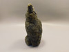 Cockatoo Cockatiel Parrot Bird Labradorite Stone Animal Carving #O1