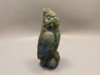 Cockatoo Cockatiel Parrot Bird Labradorite Stone Animal Carving #O1