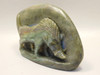 Warthog Figurine Labradorite Carved Stone Animal #O375