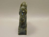 Horse Head Figurine Labradorite Stone Animal 3.9 inch Carving #O220