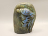Sea Turtle Figurine Labradorite Carved 4.1 inch Gemstone Carving #O271