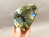 Deer Figurine Gemstone Animal Carving Labradorite #O106