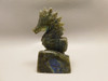 Seahorse Figurine Labradorite Gemstone Animal 3.85 inch Carving #O217