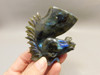 Horse Head Figurine Labradorite Stone Animal 3 inch Carving #O222