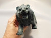 Lion Figurine Carving Kabamba Jasper 6 Inch Stone Animal #O346