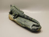 Iguana Lizard Figurine Kabamba Jasper Stone 8.5 inch Animal Carving #O82