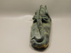 Iguana Lizard Figurine Kabamba Jasper Stone 8.5 inch Animal Carving #O82
