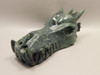 Dragon Head Kabamba Jasper Hand-Carved Fantasy Stone Carving #O410