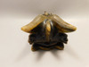 Dragon Head Tiger-Eye Hand-Carved Fantasy Stone Carving #O186