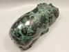 Hippopotamus Stone Figurine 6 inch Kabamba Jasper Animal Carving #O129