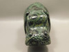 Hippopotamus Stone Figurine 6 inch Kabamba Jasper Animal Carving #O127