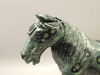 Horse Figurine Kabamba Jasper 6.5 inch Gemstone Animal Carving #O321