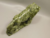 Lion Figurine Carving Epidote Rock 6.75 Inch Stone Animal #O349