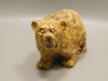 Bear Figurine Brown Stone Animal Carving Kalahari Jasper 4 inch #O48 Bear Figurine Brown Stone Animal Carving Kalahari Jasper 4 inch #O48