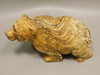 Bear Figurine Brown Stone Animal Carving Kalahari Jasper 4 inch #O48 Bear Figurine Brown Stone Animal Carving Kalahari Jasper 4 inch #O48
