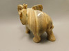 Elephant Figurine 4 inch Kalahari Jasper Animal Carving #O283