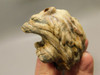 Hedgehog Figurine Stone Animal Carving Kalahari Jasper 3.15 inch #O287