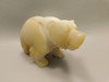 Bear Figurine Stone Animal Carving Agate 4.25 inch #O547