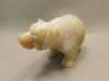 Bear Figurine Stone Animal Carving Agate 4.25 inch #O547