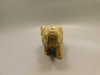 Elephant Figurine Kalahari Picture Jasper Animal Carving #O150