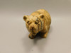 Bear Figurine Stone Animal Carving Kalahari Jasper 3.2 inch #O86