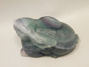 Rabbit Figurine Gemstone Animal Carving Purple Fluorite #O431