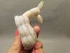 Deer Figurine Agate Gemstone Animal Carving #O170