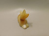 Deer Figurine Agate Gemstone Animal Carving #O168