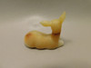 Deer Figurine Agate Gemstone Animal Carving #O168