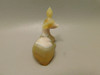 Deer Figurine Agate Gemstone Animal Carving #O1