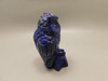 Owl Figurine High Grade Lapis Lazuli 3 inch Animal Carving #O3