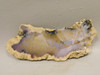 Burro Creek Agate Stone Slab Unpolished Purple Rock Arizona #O5