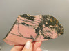 Rhodonite Stone Slab Lapidary Cabbing Rough Rock California #O16