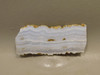 Blue Lace Agate Stone Slab Lapidary Cabbing Rough Rock #O1