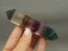 Fluorite Crystal Double Terminated Point 4.2 inch Wand #O10