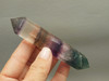 Fluorite Crystal Double Terminated Point 4.2 inch Wand #O10